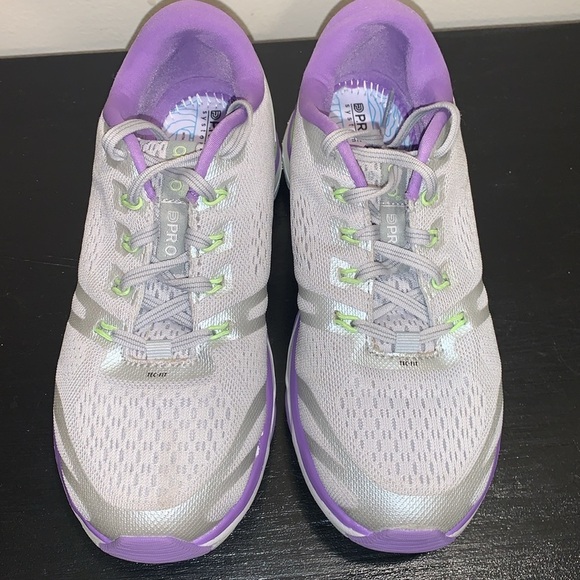 ABEO AEROSYSTEM SIERRA Sneakers VIBRAM Size 7 Light Grey-Purple VSW1137 - Picture 6 of 9